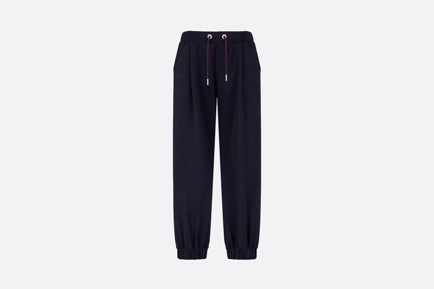Jogging Pants • Navy Blue Wool Cloth