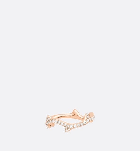 Bois de Rose Ring • Pink Gold and Diamonds
