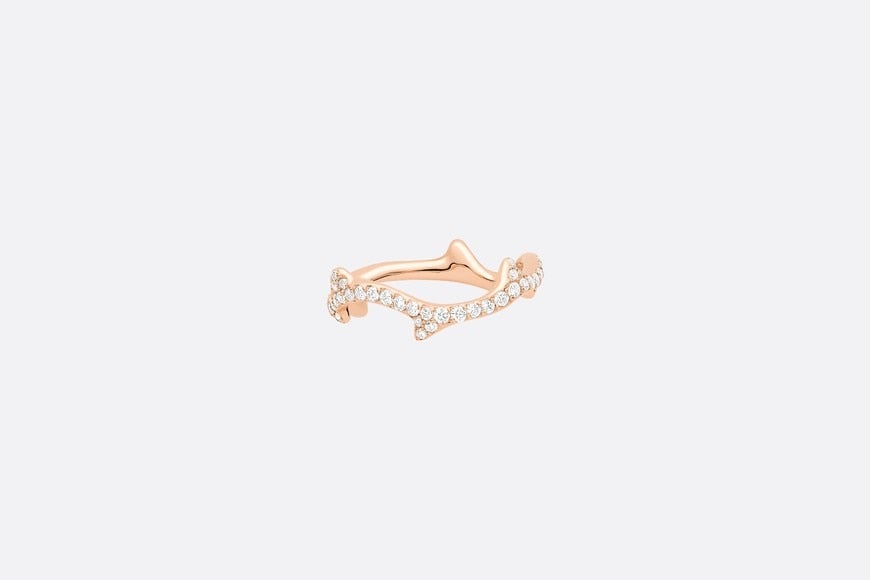 Bois de Rose Ring • Pink Gold and Diamonds