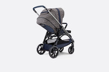 Load image into Gallery viewer, Stroller • Blue and Beige Water-Repellent Canvas with Dior Oblique Print

