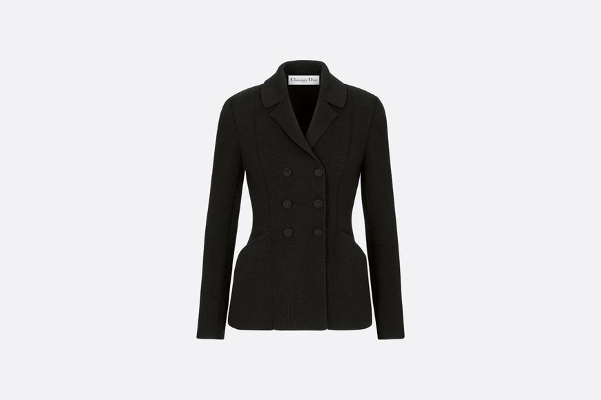 Knited Bar Jacket • Black Wool
