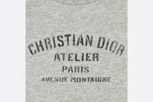 Load image into Gallery viewer, &#39;Christian Dior Atelier&#39; T-Shirt • Light Gray Cotton Jersey
