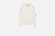 Load image into Gallery viewer, Oversized Hooded Sweatshirt with Dior Oblique Motif • Off-White Terry Cotton Jacquard
