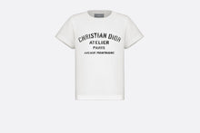 Load image into Gallery viewer, &#39;Christian Dior Atelier&#39; T-Shirt • White Cotton Jersey
