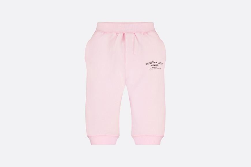 'Christian Dior Atelier' Track Pants • Pale Pink Cotton Fleece