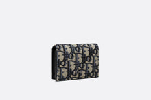 Load image into Gallery viewer, Business Card Holder • Beige and Black Dior Oblique Jacquard
