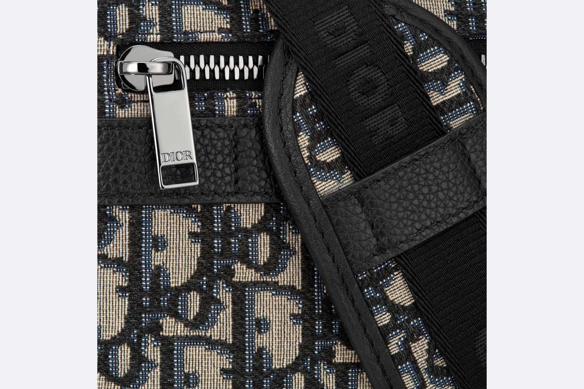 Safari Messenger Bag • Beige and Black Dior Oblique Jacquard – Dior ...