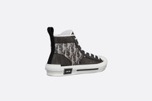 Load image into Gallery viewer, B23 High-Top Sneaker • Black and White Dior Oblique Canvas

