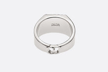 Load image into Gallery viewer, Dior Oblique Signet Ring • Silver
