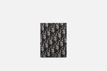 Load image into Gallery viewer, Passport Cover • Beige and Black Dior Oblique Jacquard
