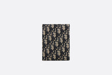 Load image into Gallery viewer, Passport Cover • Beige and Black Dior Oblique Jacquard
