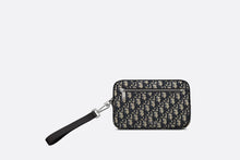 Load image into Gallery viewer, Pouch • Beige and Black Dior Oblique Jacquard
