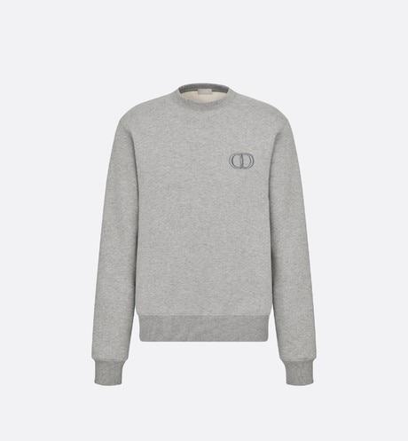 'CD Icon' Sweatshirt • Gray Cotton Fleece