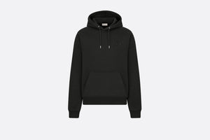'CD Icon' Hooded Sweatshirt • Black Cotton Fleece
