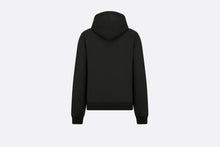 Load image into Gallery viewer, &#39;CD Icon&#39; Hooded Sweatshirt • Black Cotton Fleece
