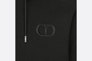 CD Icon Sweatshirt Black Cotton Fleece