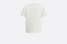 Load image into Gallery viewer, Oversized Dior Oblique T-Shirt • Off-White Terry Cotton Jacquard
