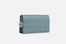 Load image into Gallery viewer, Lady Dior Pouch • Cloud Blue Cannage Lambskin
