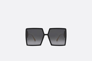 30Montaigne SU • Oversized Black Square Sunglasses
