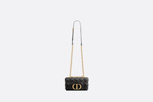 Load image into Gallery viewer, Small Dior Caro Bag • Black Soft Cannage Calfskin
