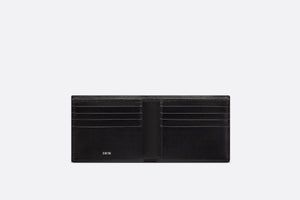 Wallet • Black Dior Oblique Jacquard