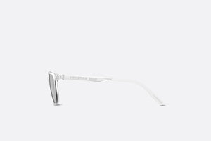 DiorTag SU • Crystal-Tone Rectangular Sunglasses
