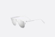 Load image into Gallery viewer, DiorTag SU • Crystal-Tone Rectangular Sunglasses
