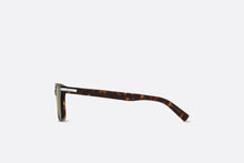 Load image into Gallery viewer, DiorBlackSuit SI • Brown Tortoiseshell-Effect Rectangular Sunglasses
