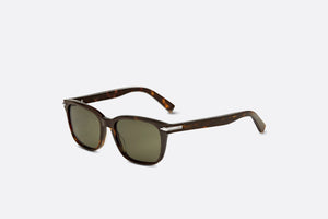 DiorBlackSuit SI • Brown Tortoiseshell-Effect Rectangular Sunglasses