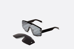 Diorxtrem MU • Black Mask Sunglasses with Interchangeable Lenses