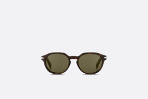 DiorBlackSuit R2I • Brown Tortoiseshell-Effect Pantos Sunglasses