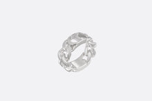 Load image into Gallery viewer, CD Icon Chain Link Ring • Silver
