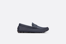 Load image into Gallery viewer, Loafer • Navy Blue Grained Calfskin
