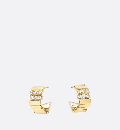 GEM DIOR Earrings • Yellow Gold and Diamonds