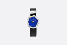 Load image into Gallery viewer, GEM DIOR 14.5 cm • Ø 27 mm (1”), Steel, Yellow Gold, Lapis Lazuli and Diamonds
