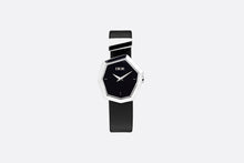 Load image into Gallery viewer, Steel and Black Mother-of-Pearl GEM DIOR • Ø 27 mm, Quartz Movement
