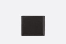 Load image into Gallery viewer, Wallet • Black Grained Calfskin with &#39;CD Icon&#39; Signature
