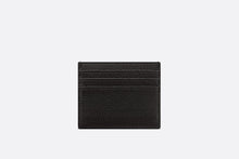 Load image into Gallery viewer, Card Holder • Black Grained Calfskin with &#39;CD Icon&#39; Signature
