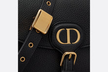 Load image into Gallery viewer, Medium Dior Bobby Bag • Black Grained Calfskin
