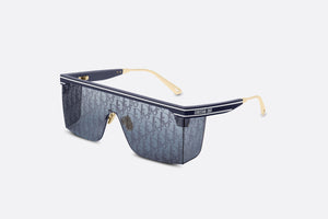 DiorClub M1U • Blue Dior Oblique Mask Sunglasses
