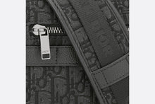 Load image into Gallery viewer, Safari Messenger Bag • Black Dior Oblique Jacquard
