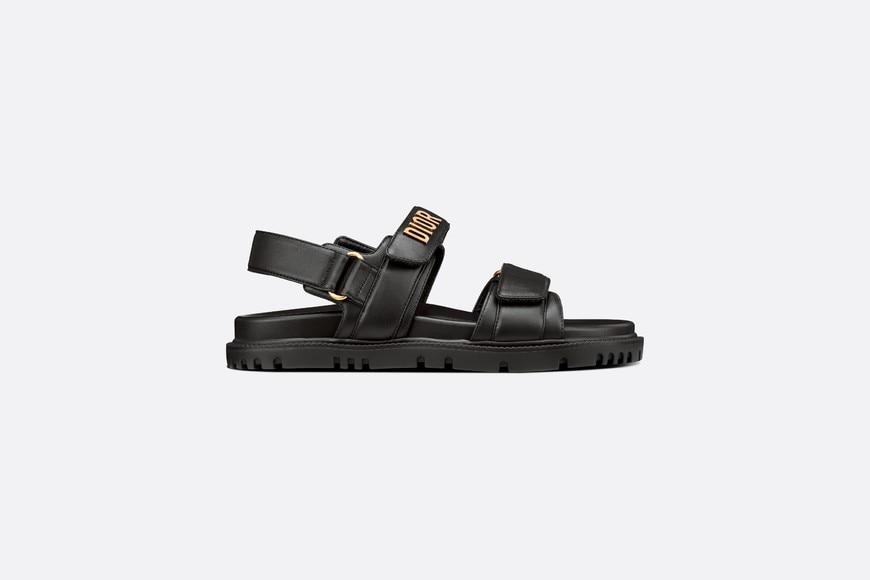 DiorAct Sandal • Black Lambskin