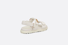 Load image into Gallery viewer, DiorAct Sandal • White Lambskin
