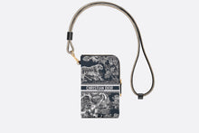 Load image into Gallery viewer, DiorTravel Multifunctional Pouch • Blue Toile de Jouy Reverse Technical Fabric
