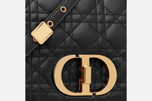 Load image into Gallery viewer, Medium Dior Caro Bag • Black Supple Cannage Calfskin

