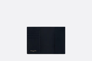 30 Montaigne Passport Holder • Blue Dior Oblique Jacquard