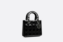 Load image into Gallery viewer, Small Lady Dior Bag • Black Ultraglossy Patent Cannage Calfskin
