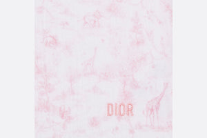 Toile de Jouy Newborn Gift Set • Pale Pink and White Muslin, Interlock and Cotton Velvet