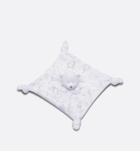 Toile de Jouy Newborn Gift Set • Gray and White Muslin, Interlock and Cotton Velvet