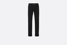 Load image into Gallery viewer, Long Slim-Fit Jeans • Black Cotton Denim
